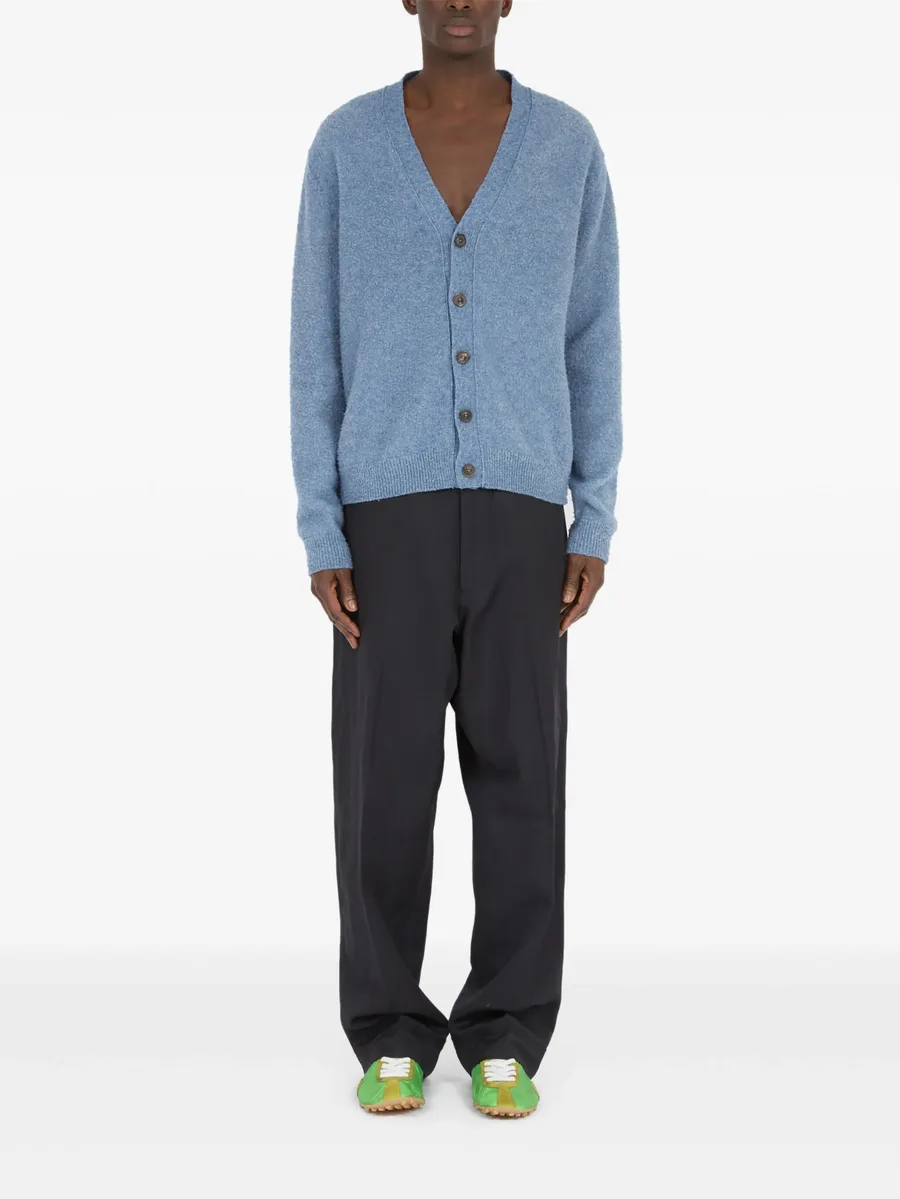 mélange-effect cardigan 4