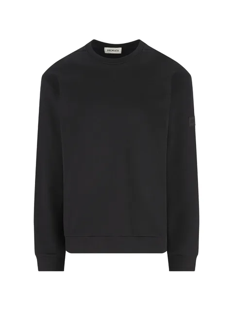 crew-neck sweatshirt