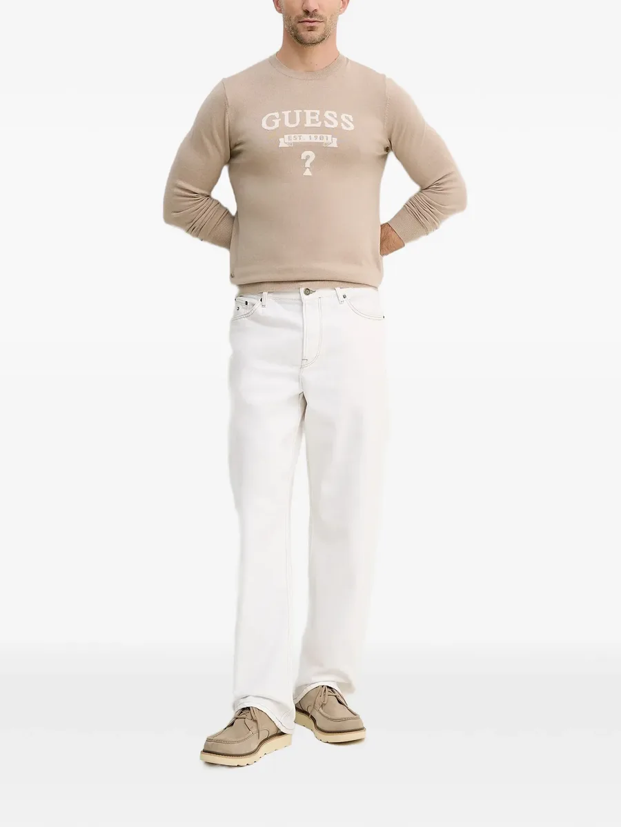 logo knitted sweater 3