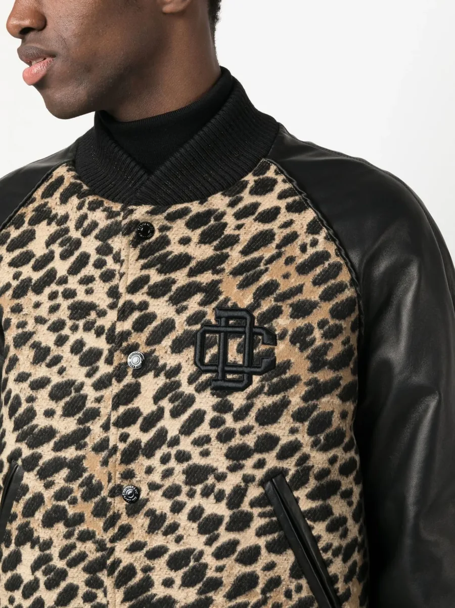 leopard-print bomber jacket 14