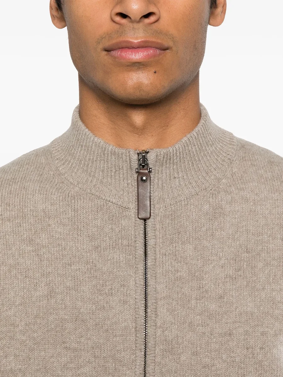 zip-up cardigan 10