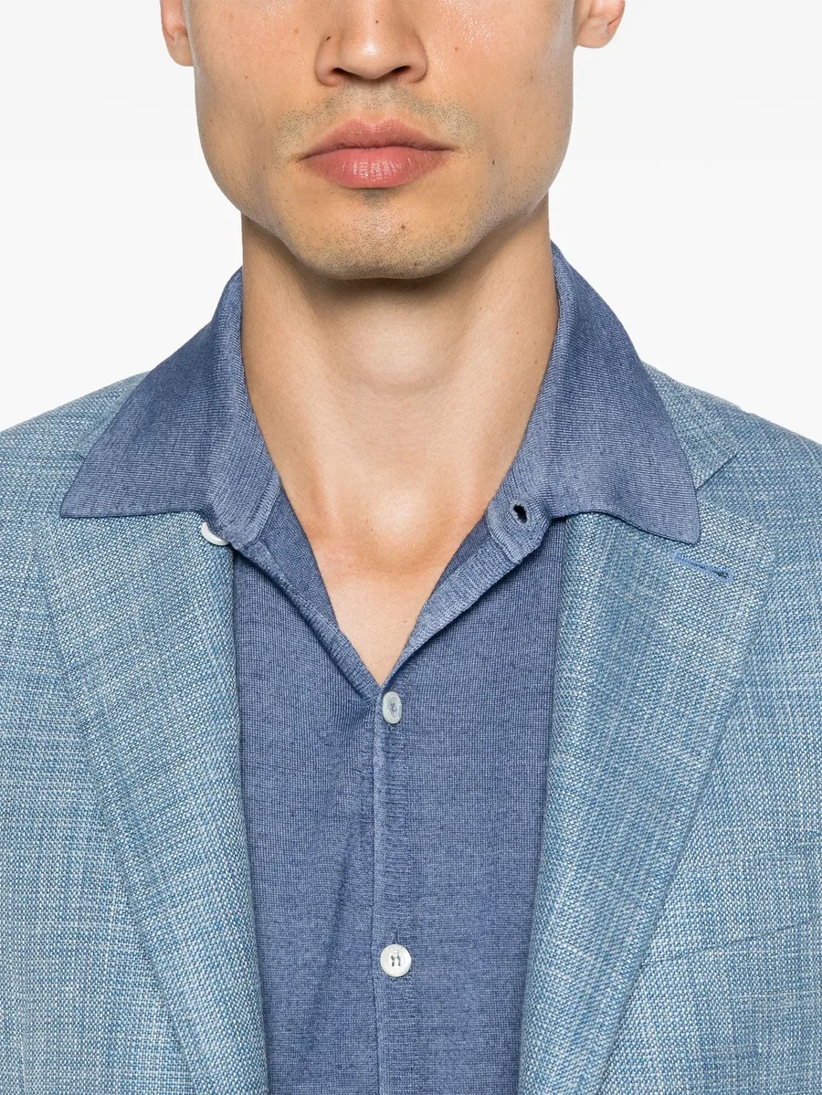 polo-collar cardigan 10