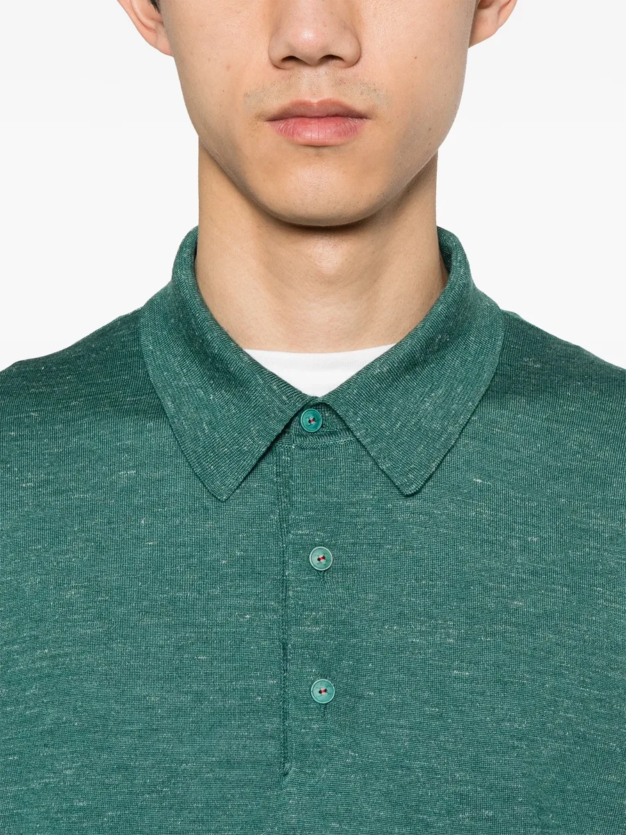 fine knit polo shirt 10