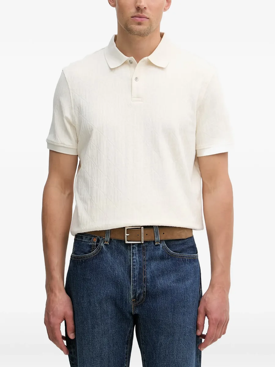 jacquard polo shirt 2