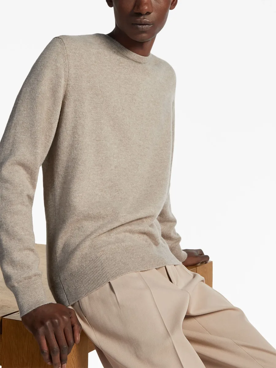 Oasi cashmere crewneck jumper 9