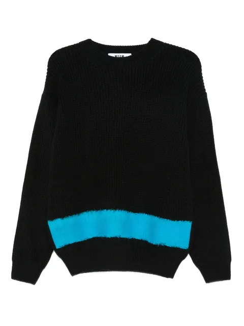 ribbed wool sweater