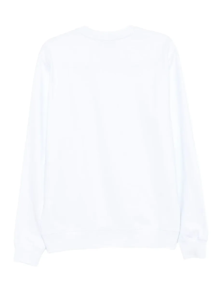 logo-print crew-neck sweatshirt 4