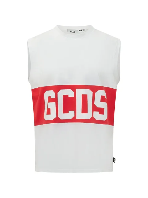 logo sleeveless T-shirt