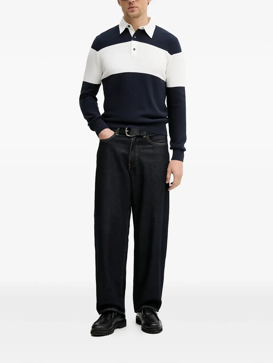 polo-collar sweater 4