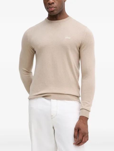 script-logo sweater