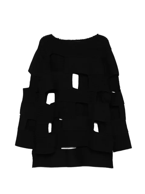 openwork design jumper