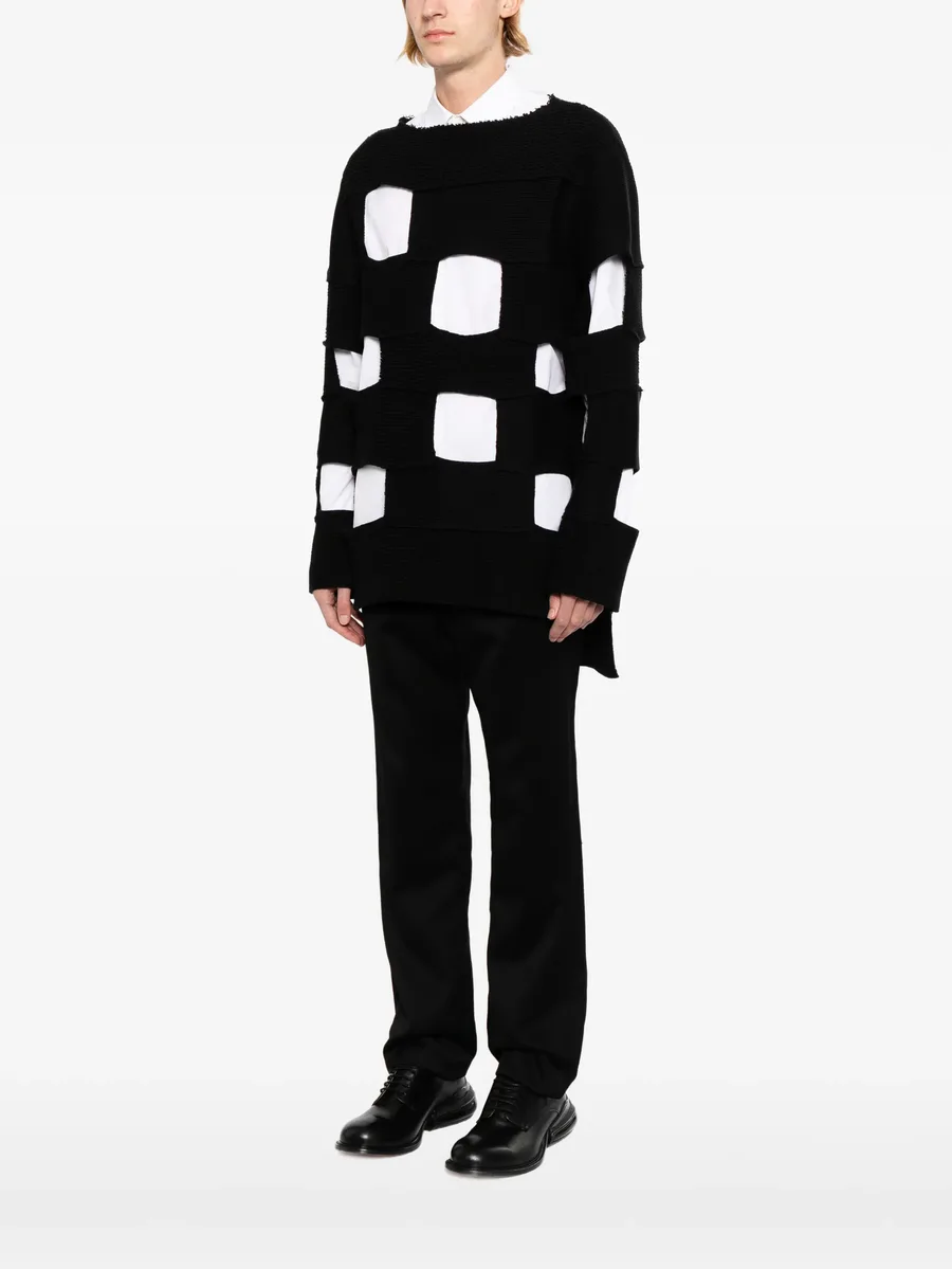 openwork design jumper 5