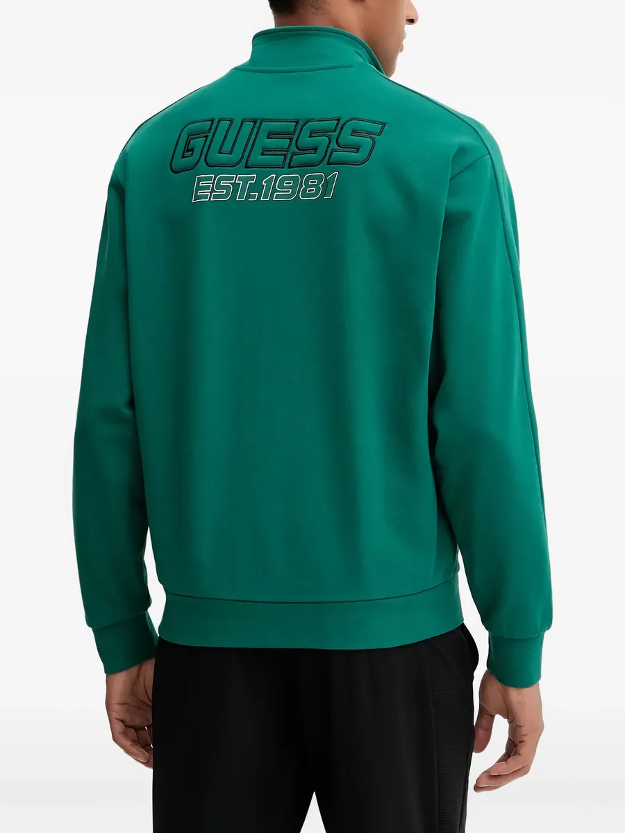zip-up mock-neck sweater 6