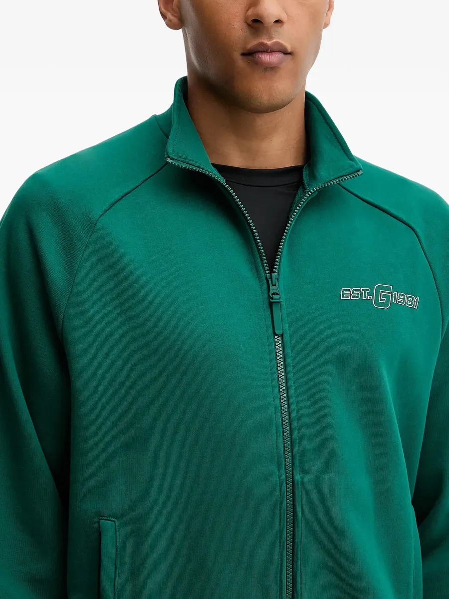 zip-up mock-neck sweater 8