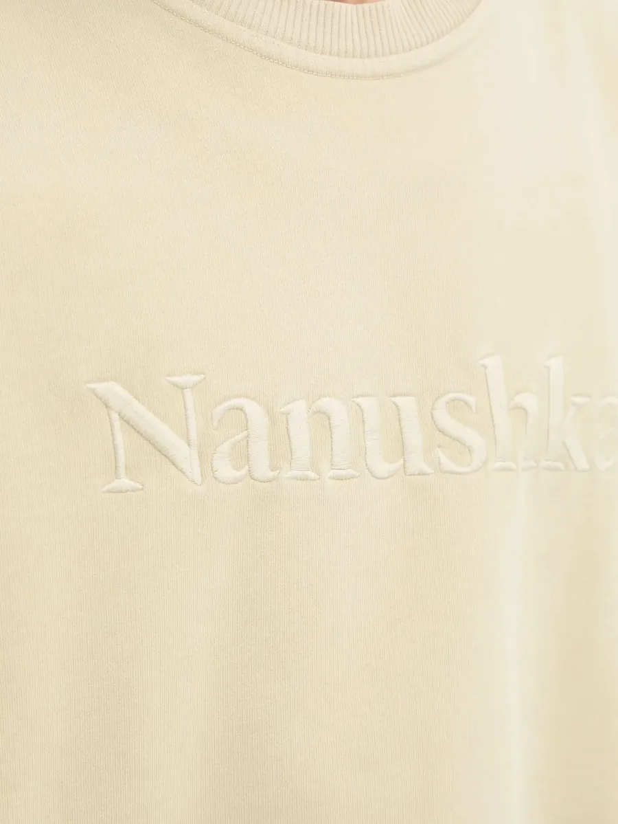 logo-embroidered sweatshirt 8