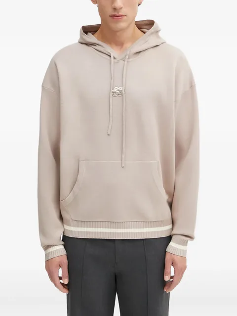logo-detail hoodie