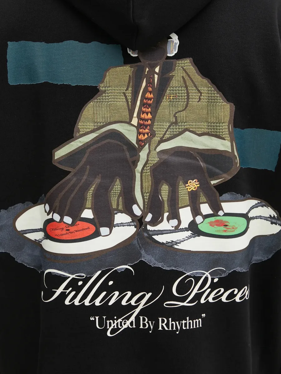 graphic-print hoodie 12