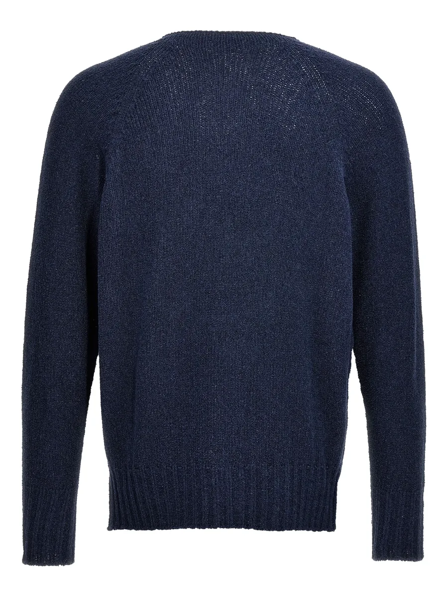 V-neck cotton sweater 4