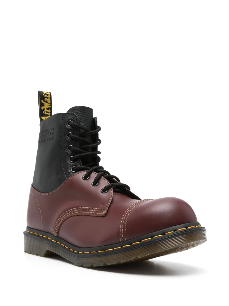 ботинки в стиле колор-блок из коллаборации с Dr. Martens 4