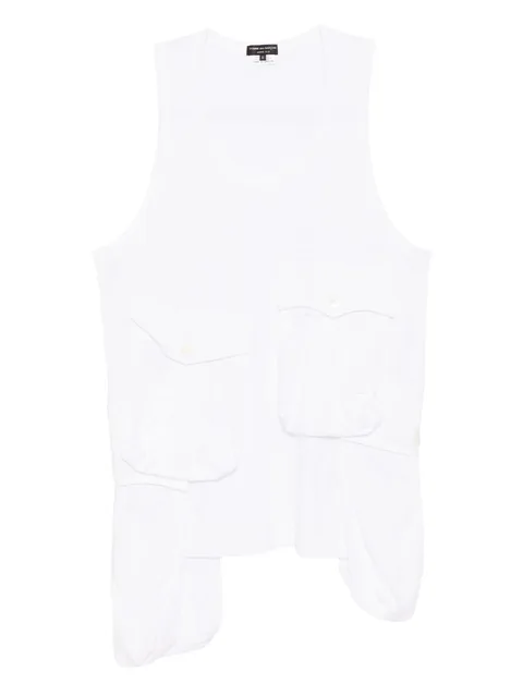 flap pocket vest