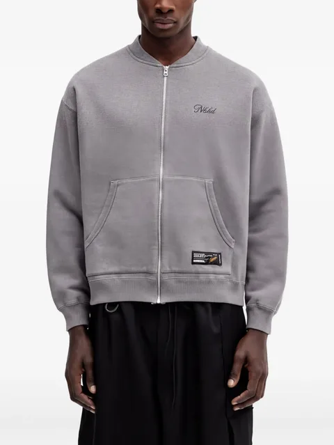 zip-up sweatshirt