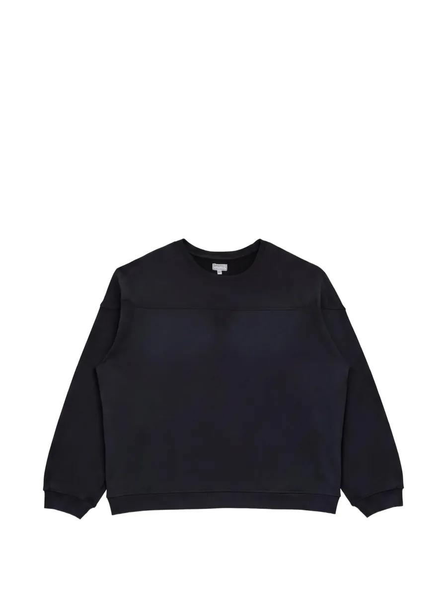 logo-embroidered sweatshirt 1