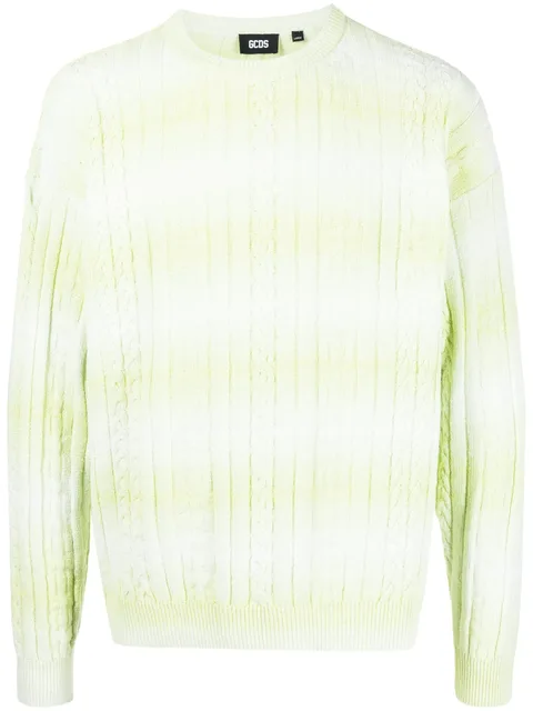 braid-detailed cotton sweatshirt