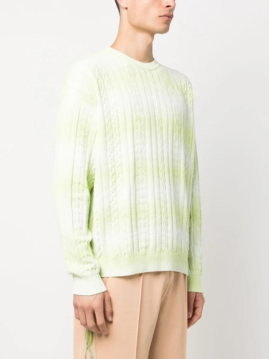 braid-detailed cotton sweatshirt 6