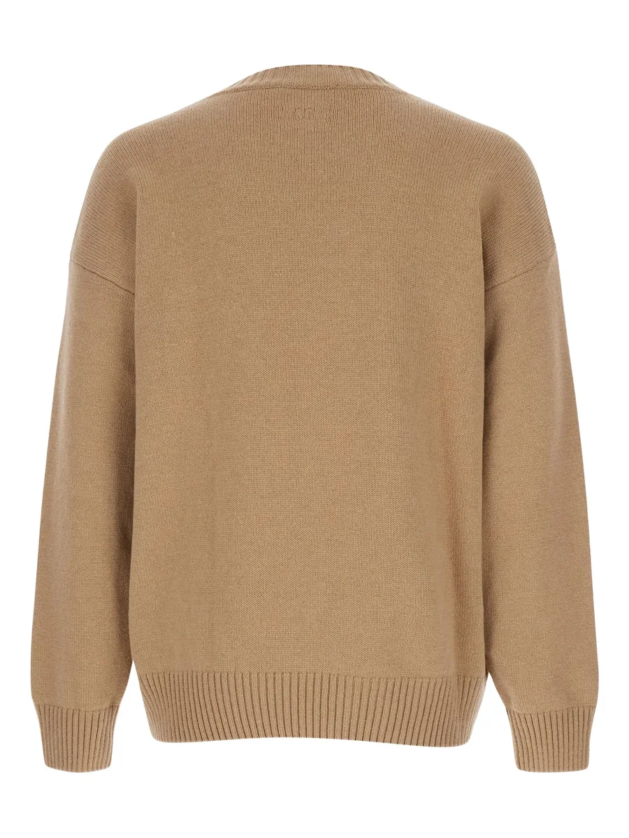 logo-embroidered crew-neck sweater 4