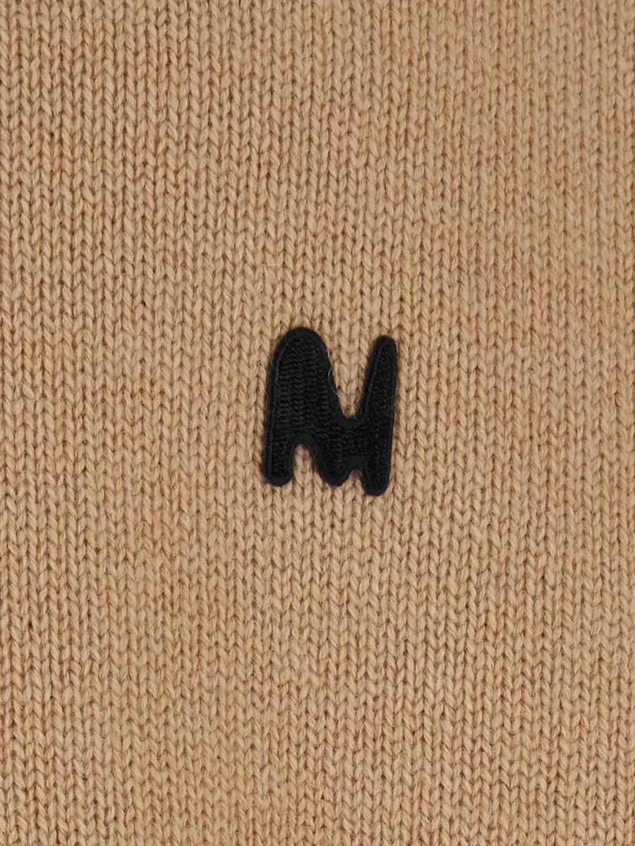 logo-embroidered crew-neck sweater 6