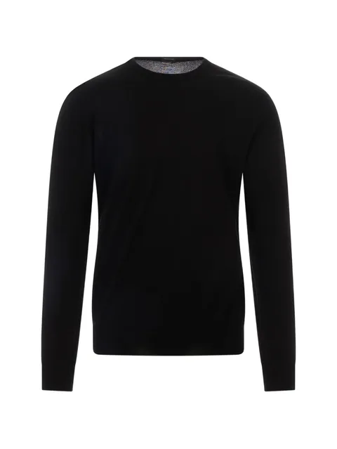 crew neck long-sleeve sweater
