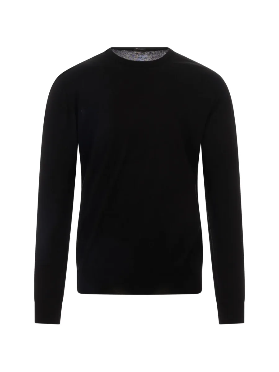 crew neck long-sleeve sweater 2