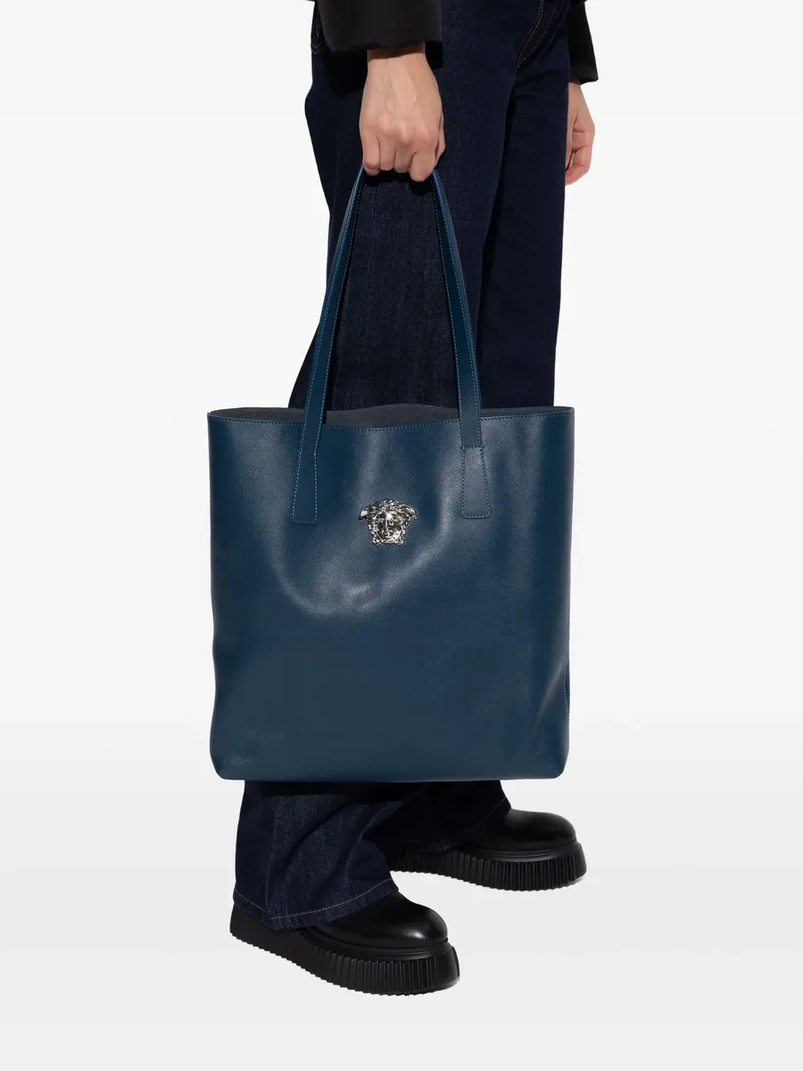 La Medusa leather tote bag 2