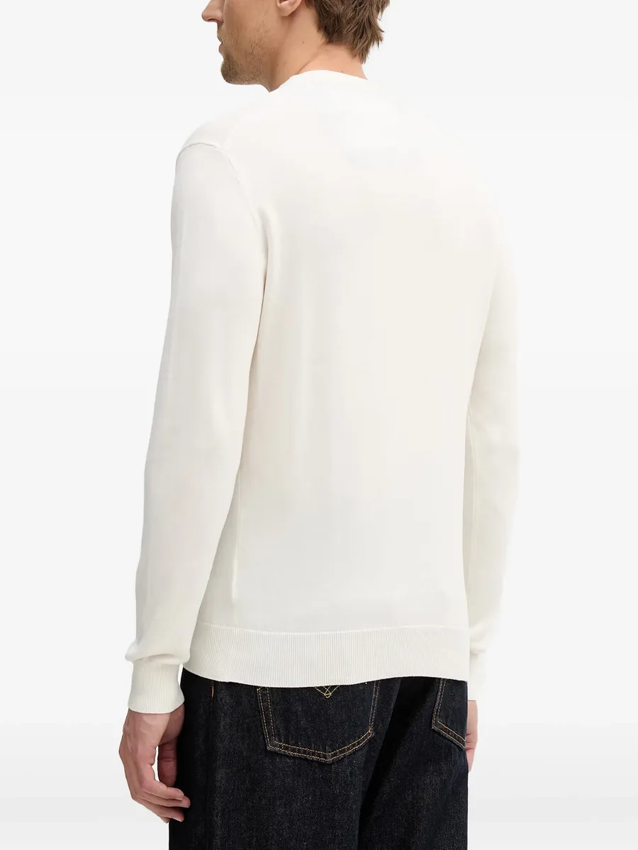 crew-neck logo sweater 6