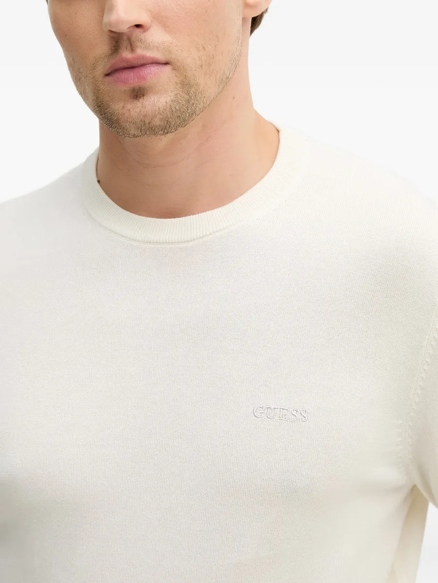crew-neck logo sweater 7