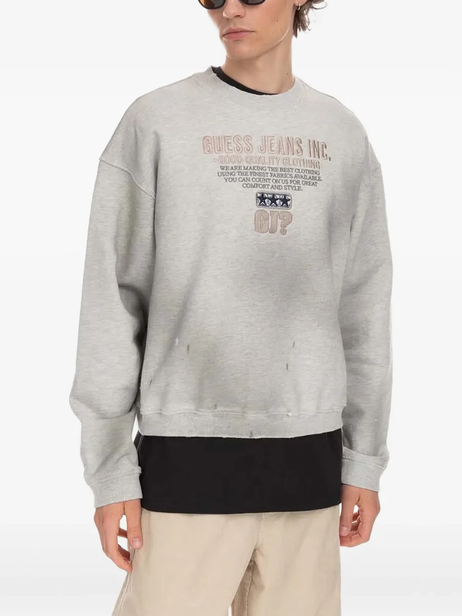 logo-embroidered sweatshirt 5