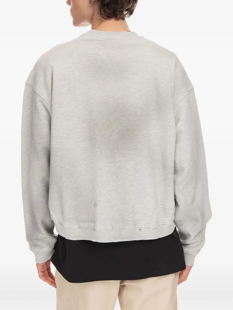 logo-embroidered sweatshirt 8