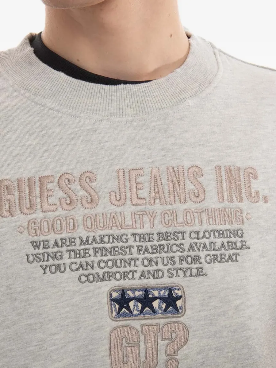 logo-embroidered sweatshirt 10