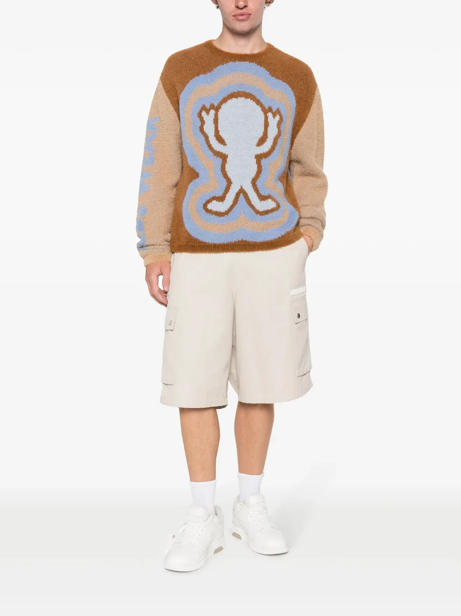 Wirdo Win Hairy jacquard jumper 4