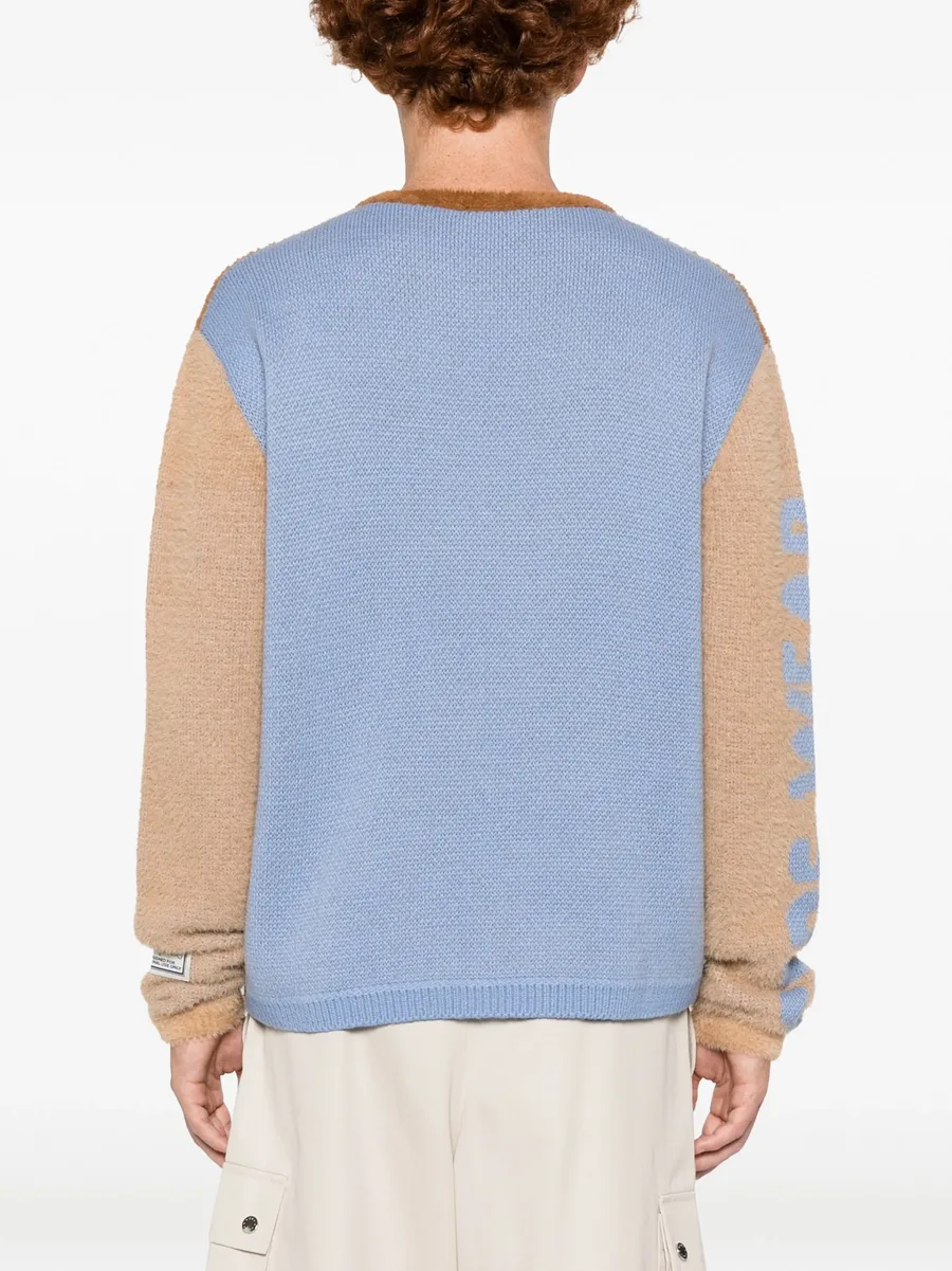 Wirdo Win Hairy jacquard jumper 8