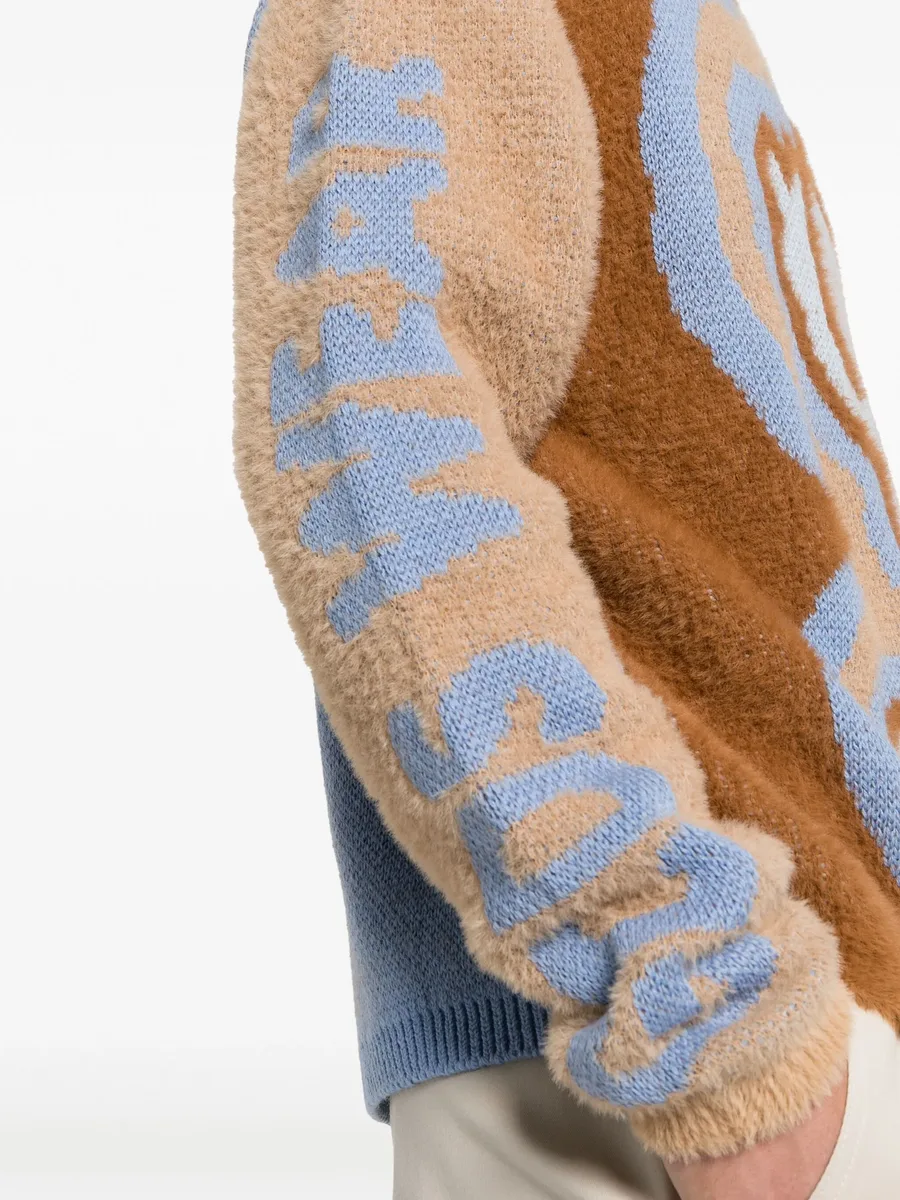 Wirdo Win Hairy jacquard jumper 10