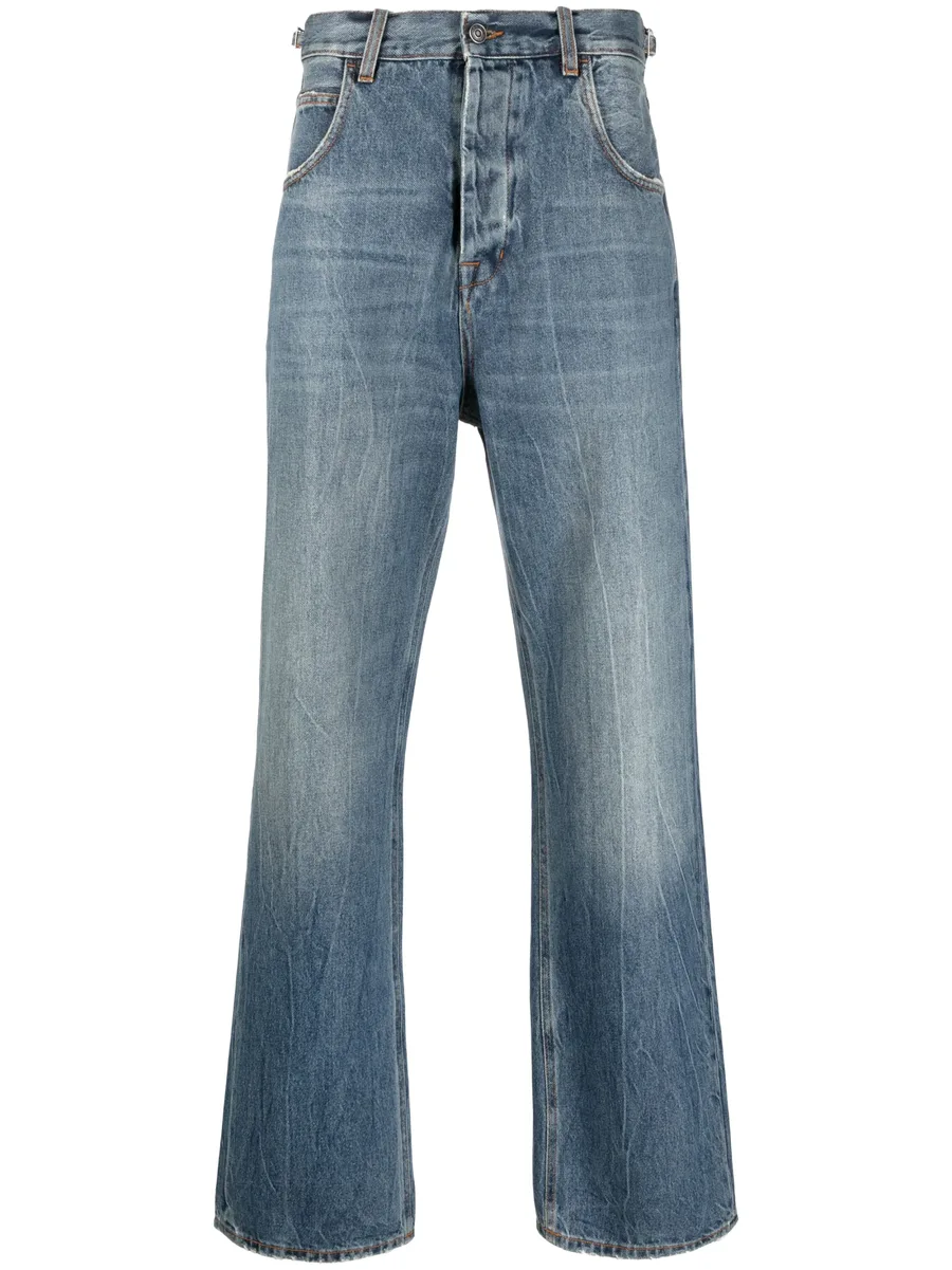 straight-leg cotton jeans 2
