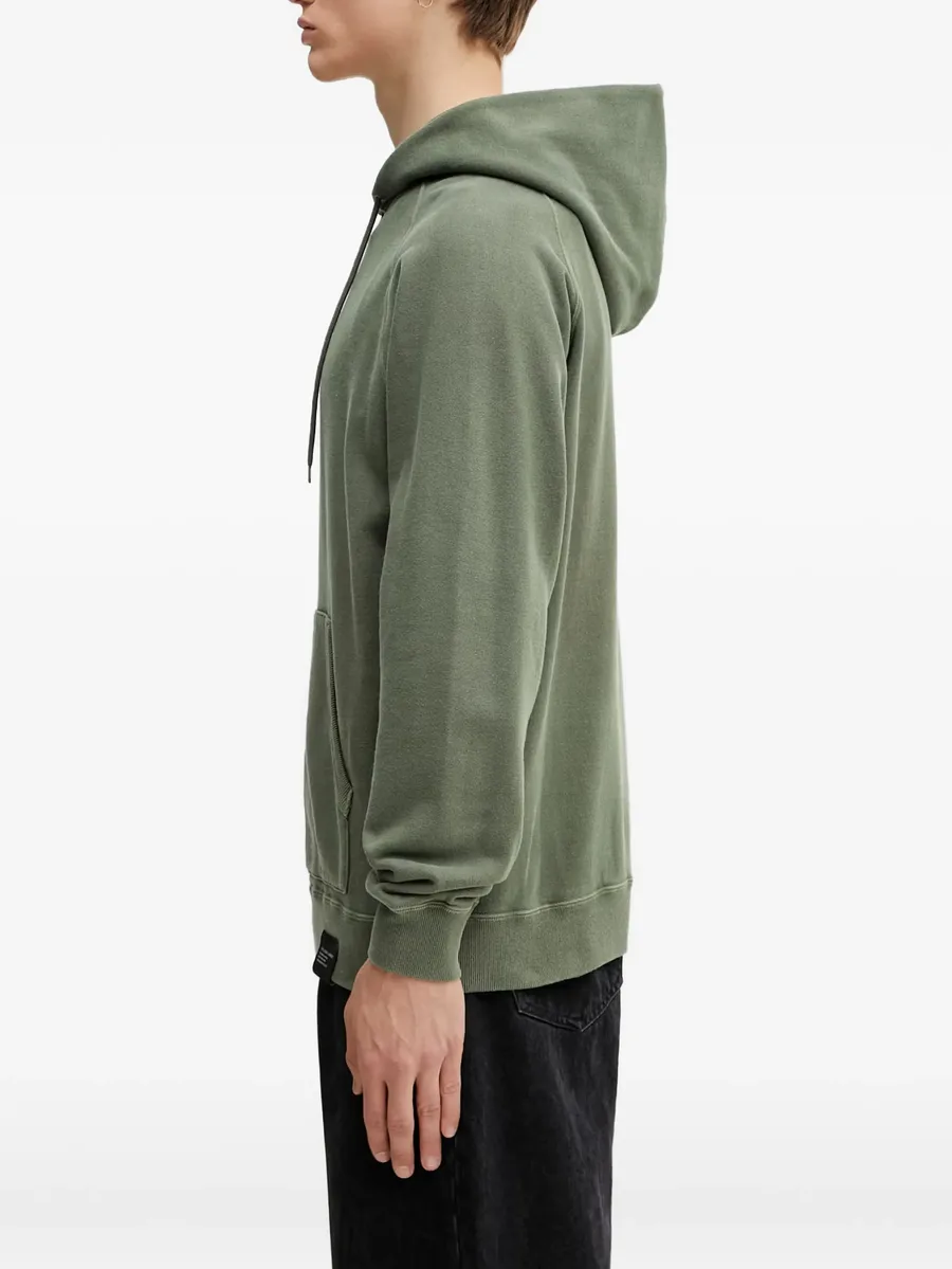 logo-embroidered hoodie 3