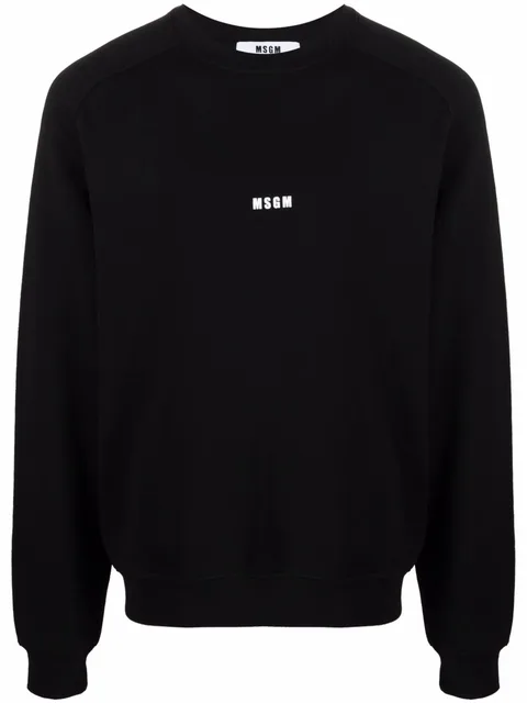 logo-print sweater