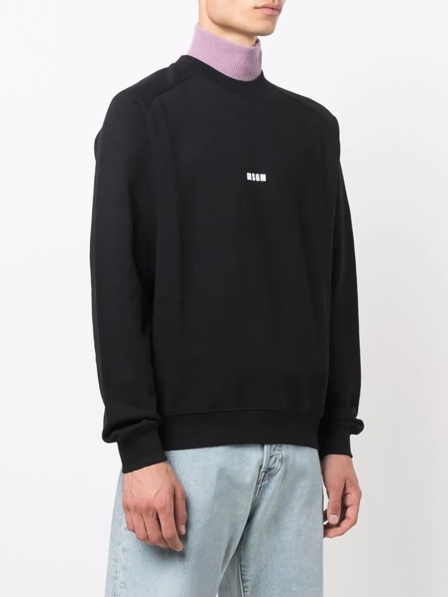 logo-print sweater 6