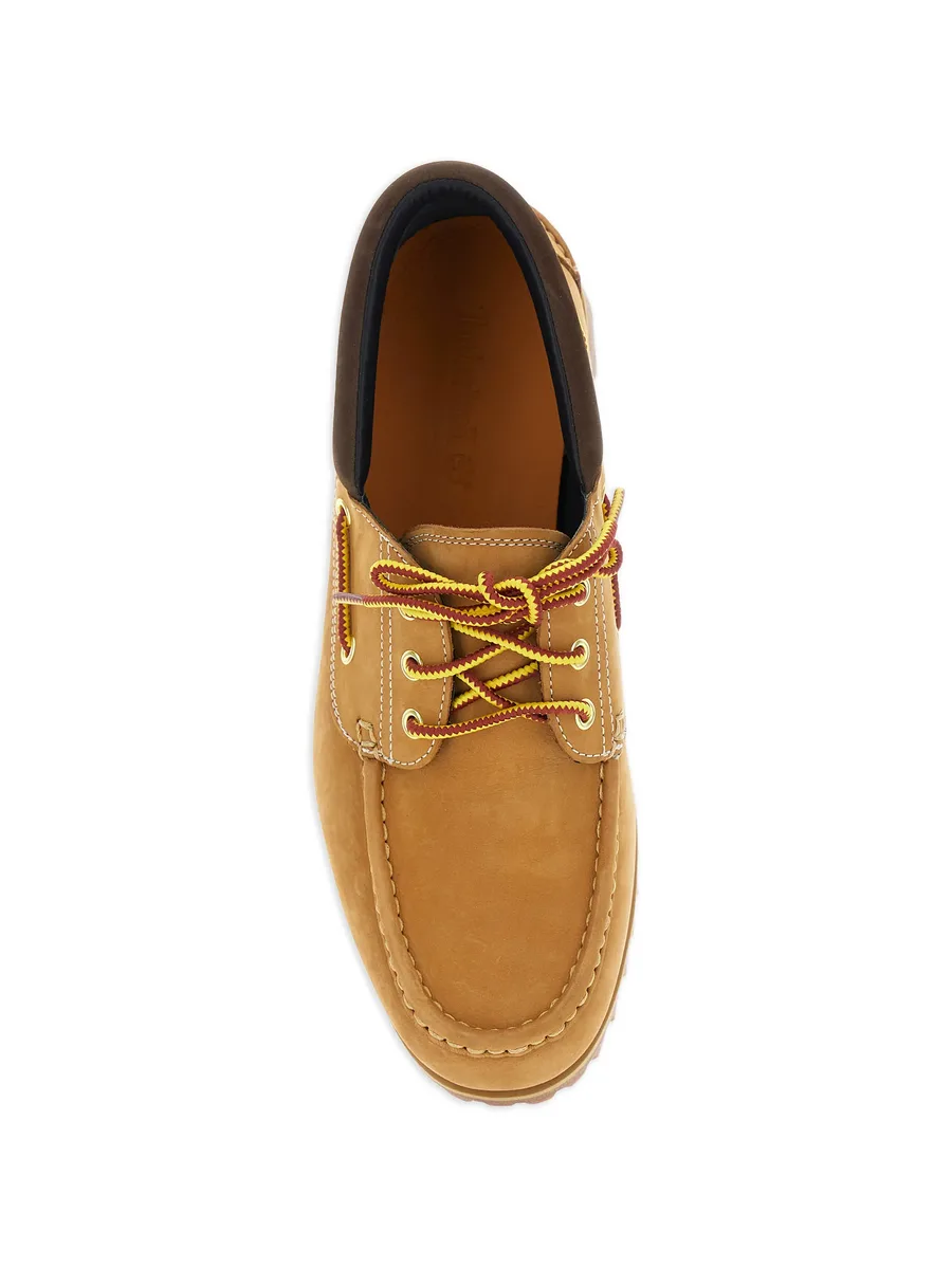 Authentics 3-Eye lace-up boat shoes 8