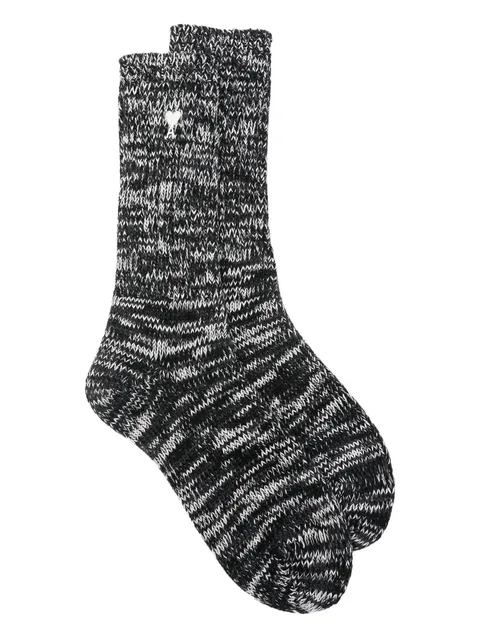 embroidered socks