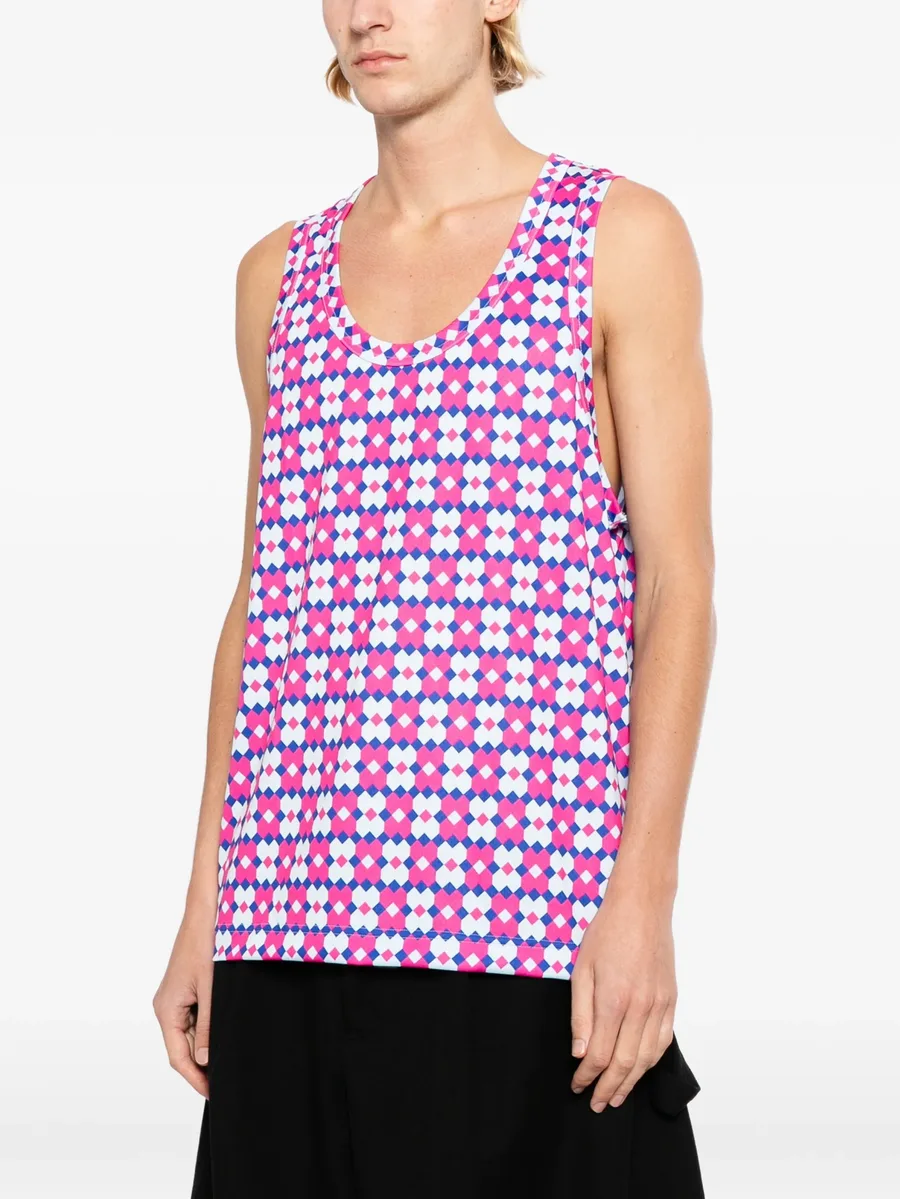 patterned vest 6