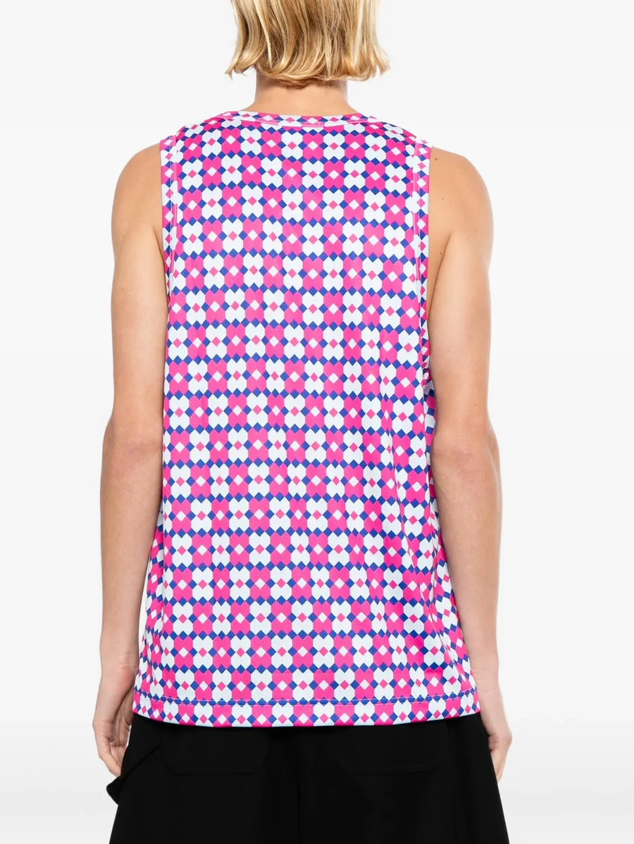 patterned vest 8