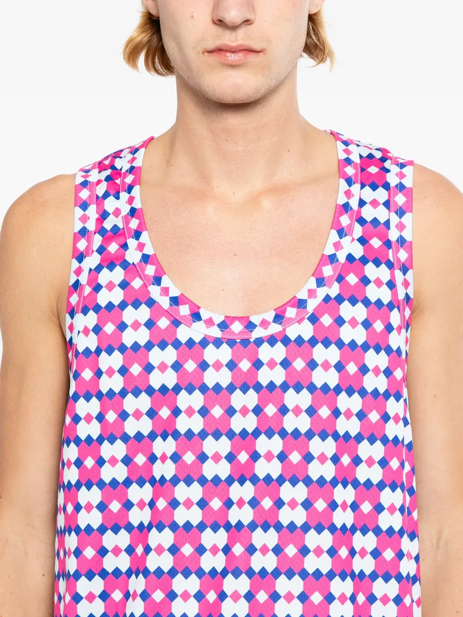 patterned vest 9